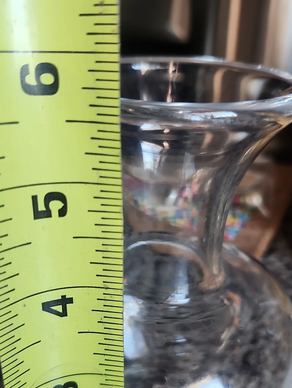 Simon Pearce Celebration Clear Glass Vase